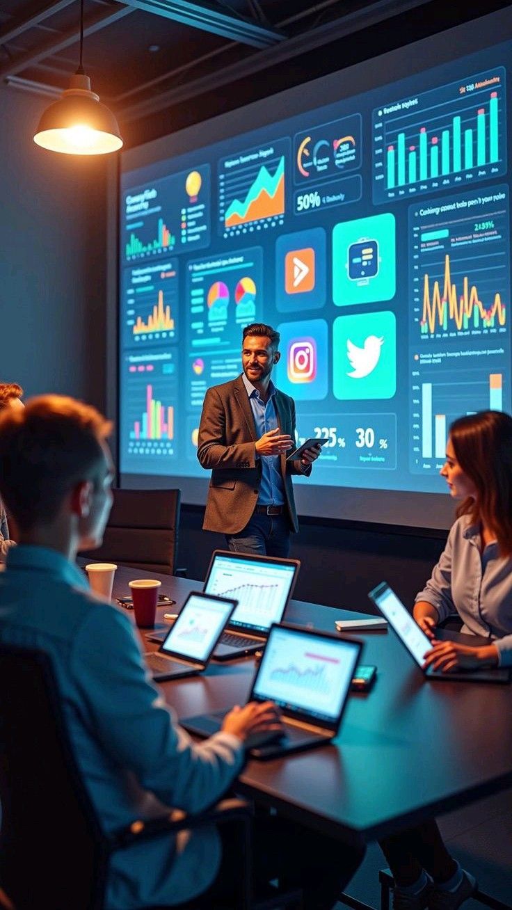 Digital Marketing Team Meeting